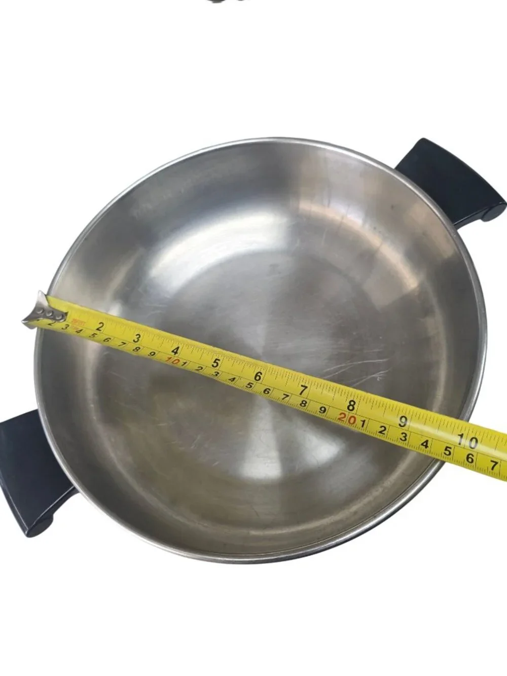 Amway Queen 6‑Cup Egg Poacher Tray with Egg Cups, Pan & Lid Stainless Steel Set
